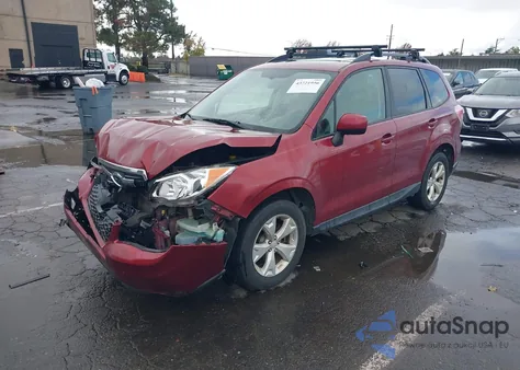 2015 Subaru Forester 2.5I Premium z USA, uszkodzony, nr VIN JF2SJADC3FH809665